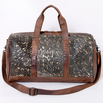 American Darling Duffel Hair On Genuine Leather Western Women Bag | Handbag Duffle Weekend Travel Bags for